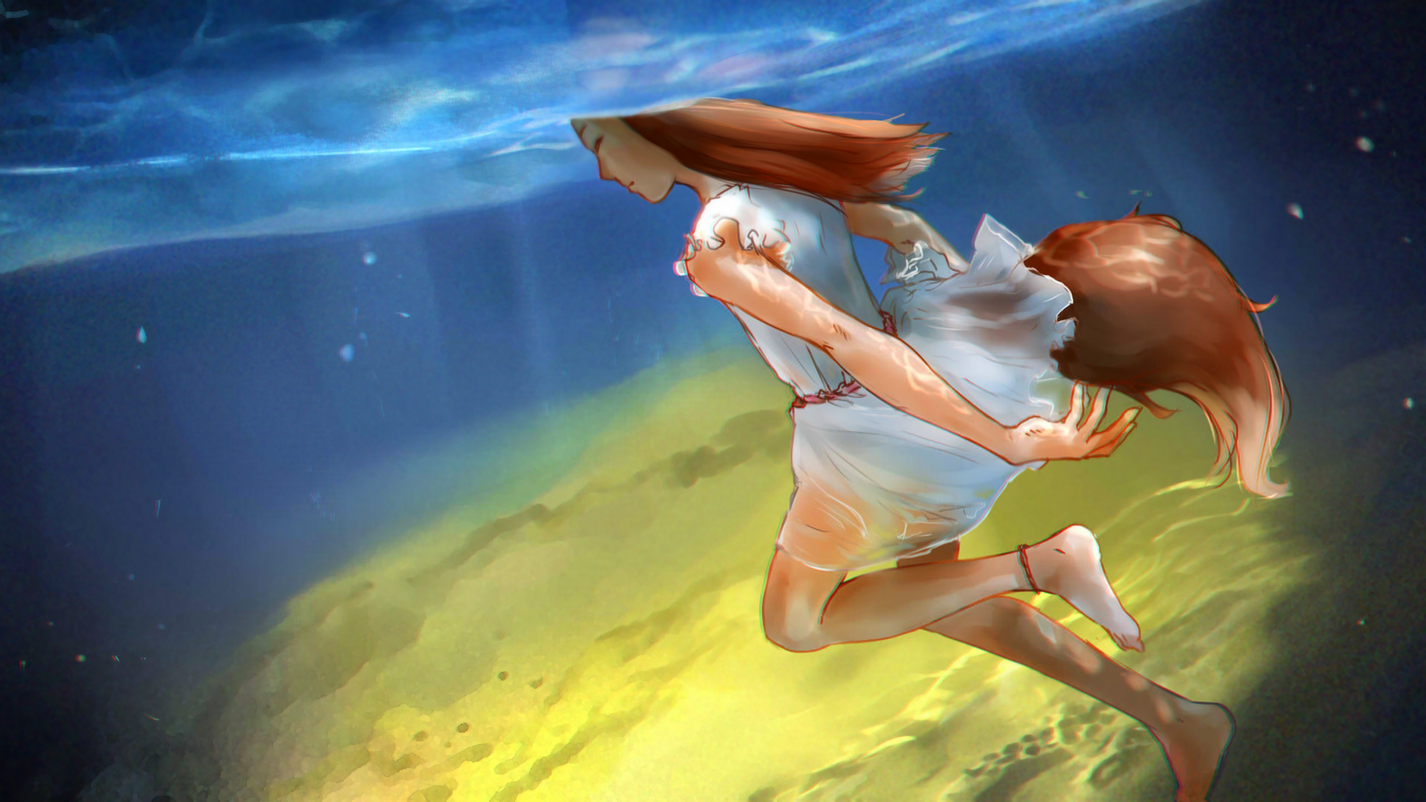 【模写】UnderWater