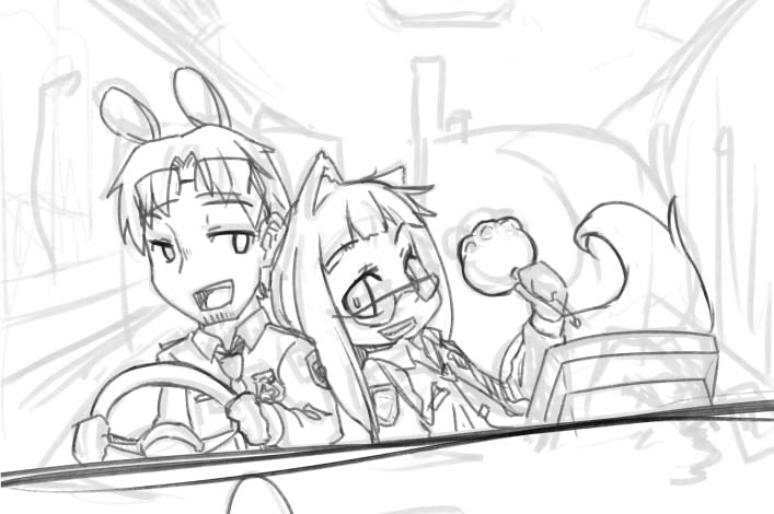 【合集】狼と香辛料落書き集３ (中国語注意)