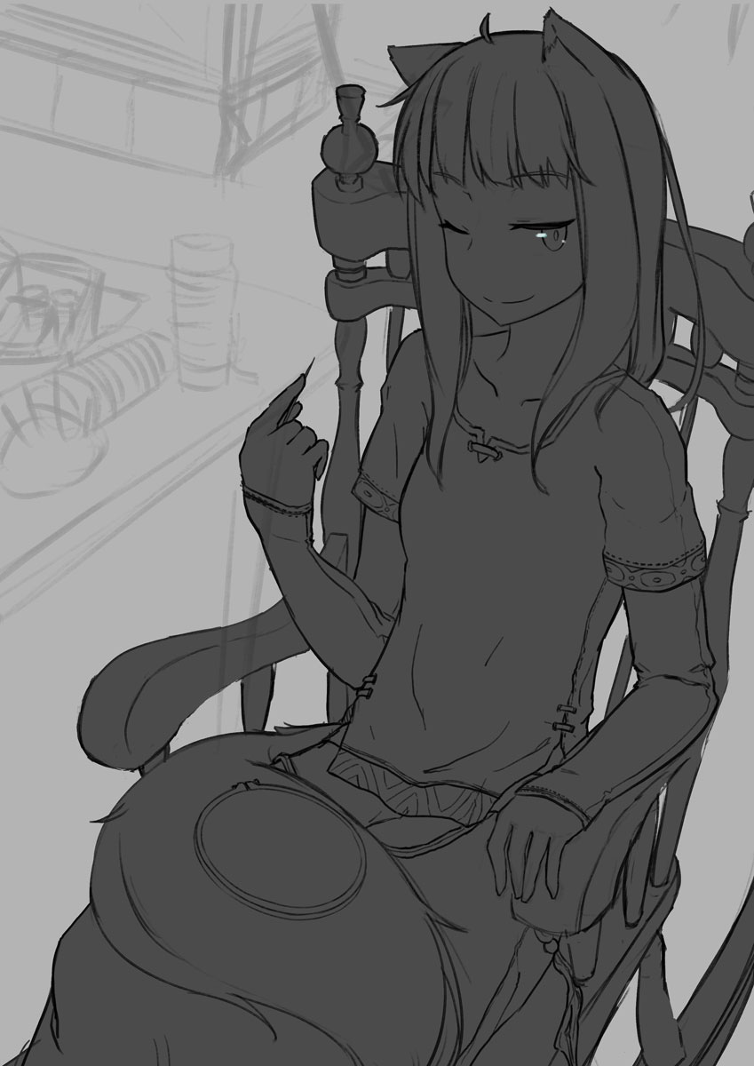 【合集】狼と香辛料落書き集３ (中国語注意)