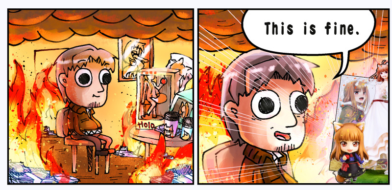 【合集】狼と香辛料落書き集４ (中国語注意)