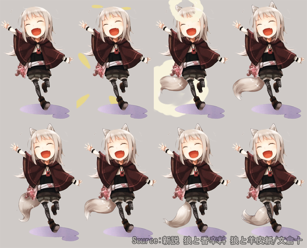 【合集】狼と香辛料落書き集４ (中国語注意)