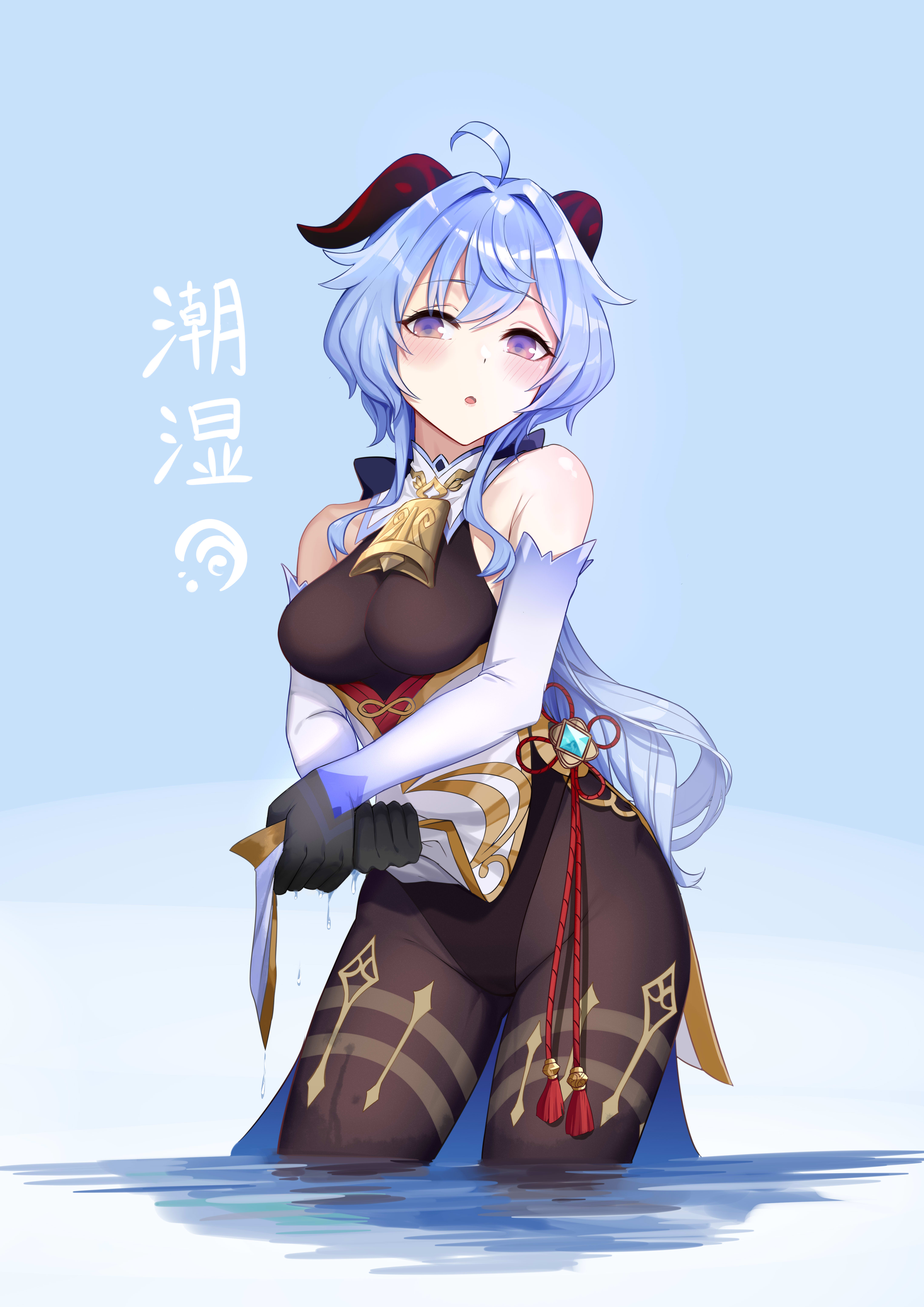 Гань юй 18. Ganyu Genshin. Гуань Юй Геншин. Гань Юй Геншин арт