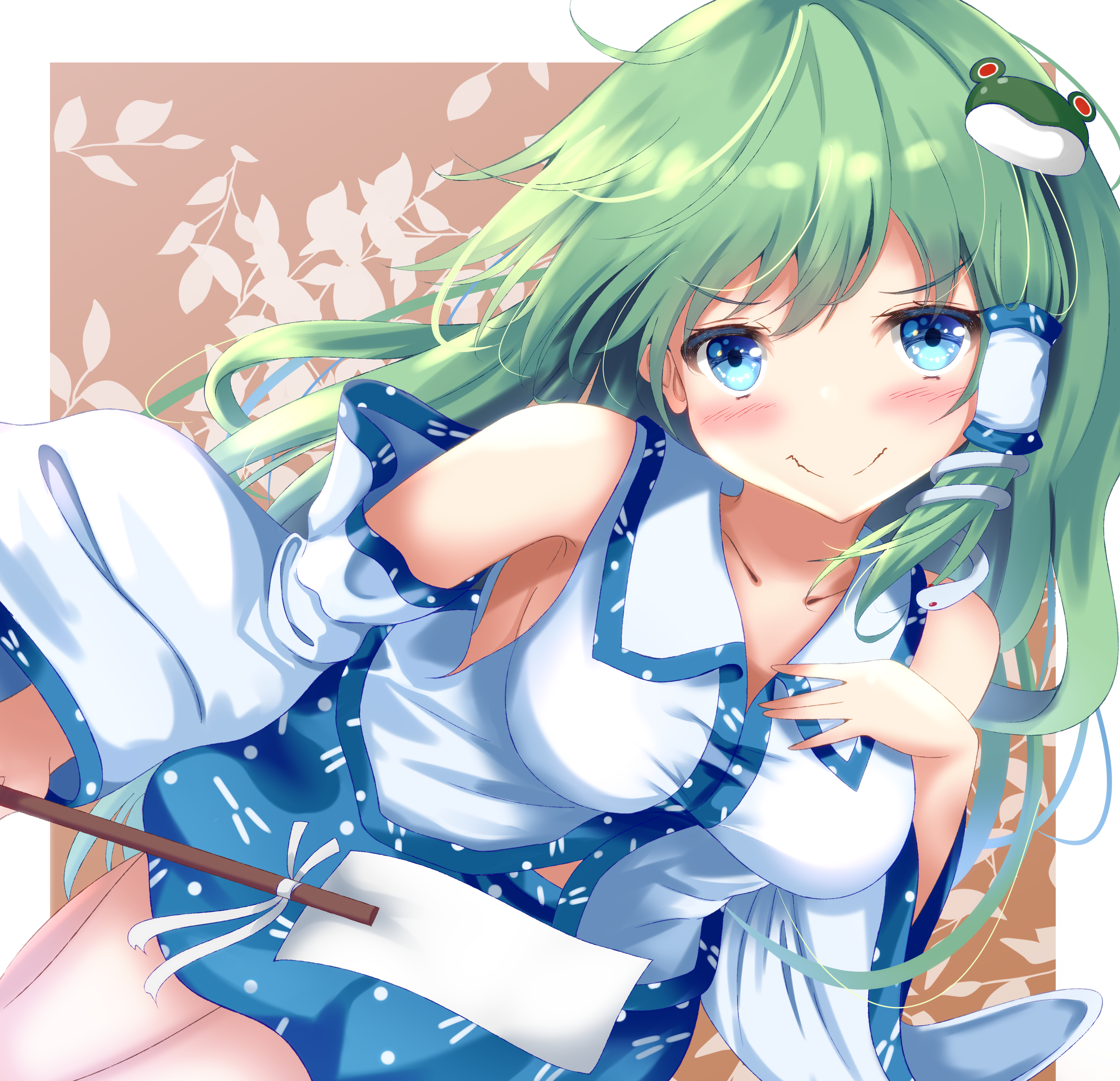 Sanae kochiya. Touhou Sanae kochiya. Санае Кочие Тоху Проджект. Sanae Furukawa.